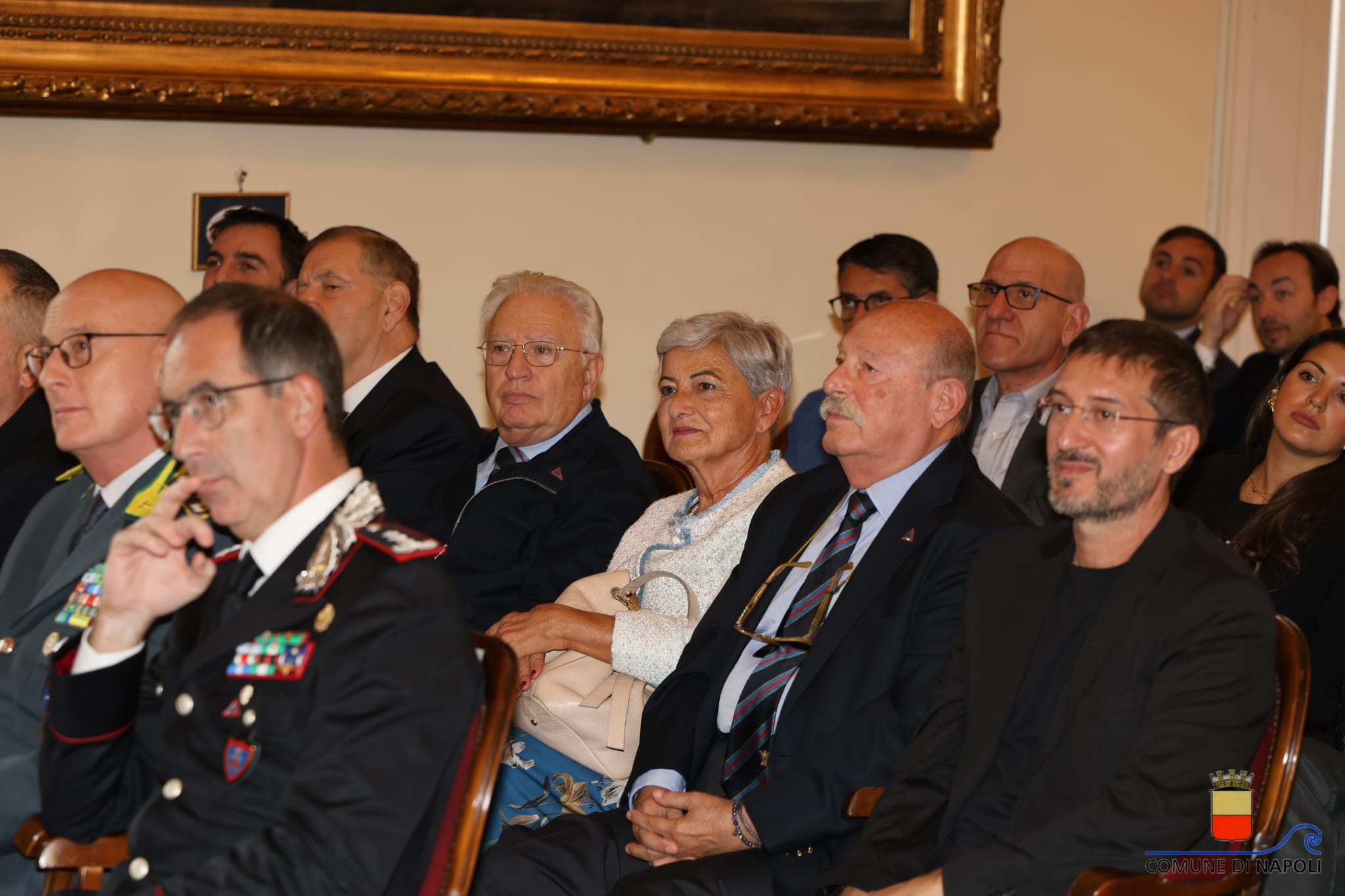 Nunziatella, cerimonia di presentazione della statua dell'allievo e del calendario 2025