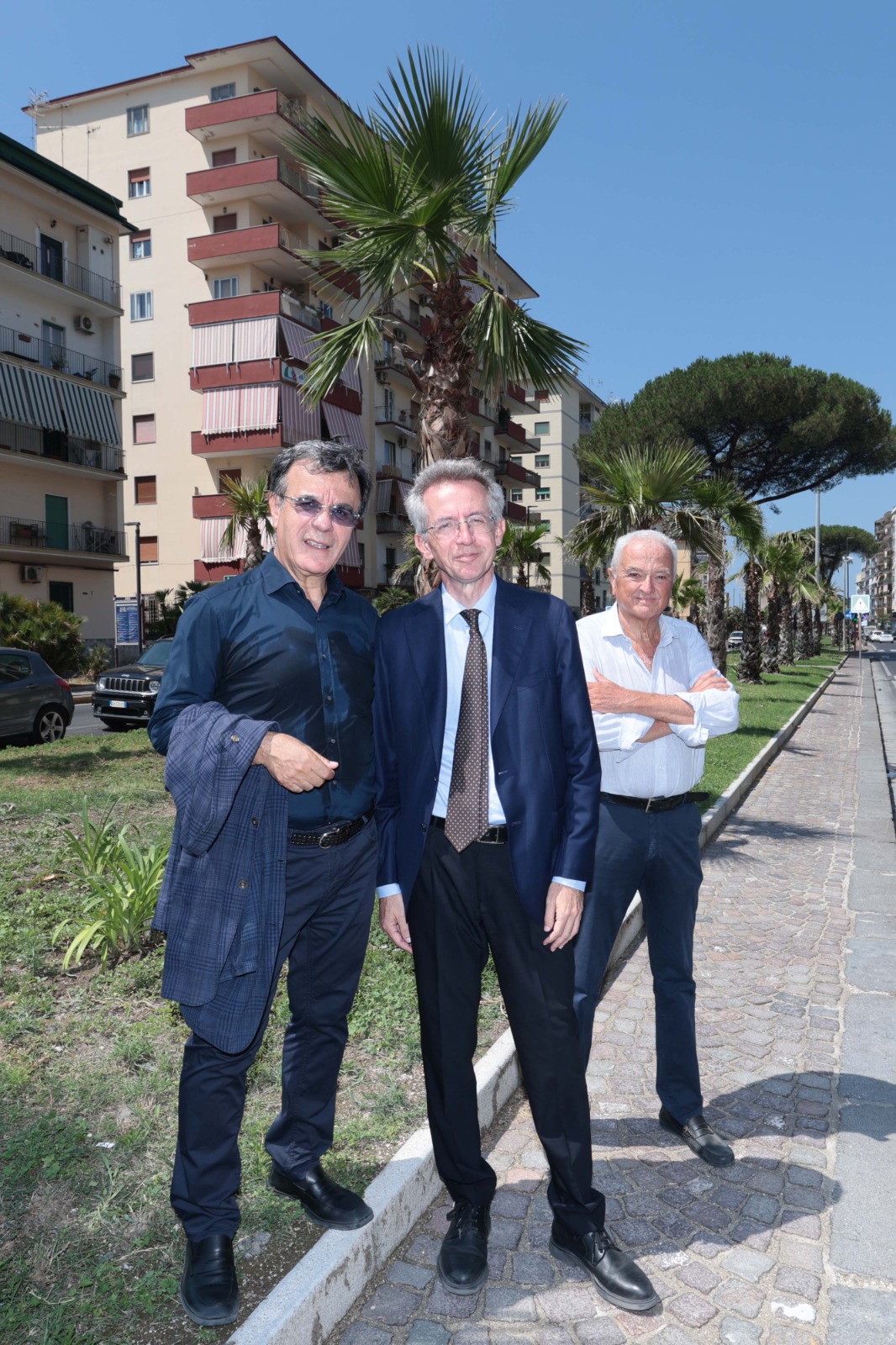 Inaugurati i giardini recuperati di viale Augusto