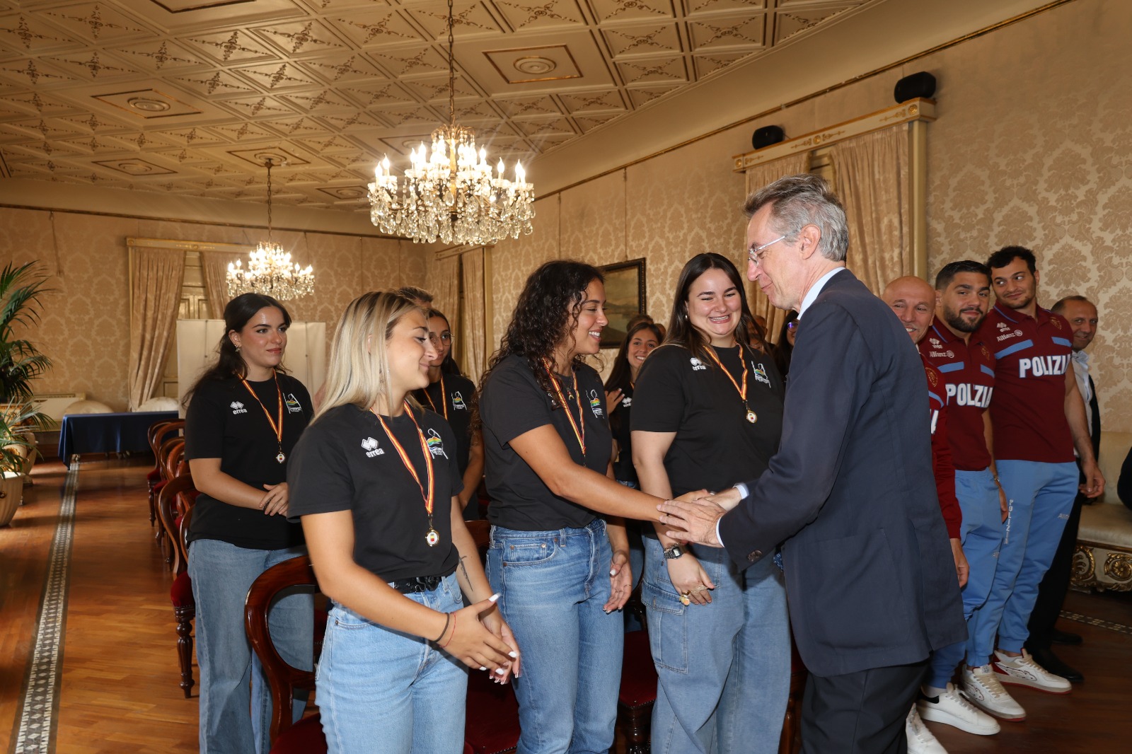 Premiati le atlete del Neapolis Rugby e i judoka Parlati e Pirelli