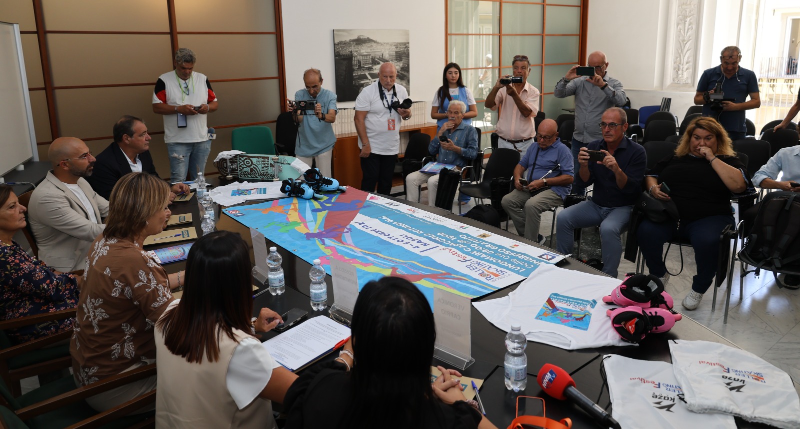 Presentata la terza edizione del "Roller-Skating festival" sul lungomare Caracciolo