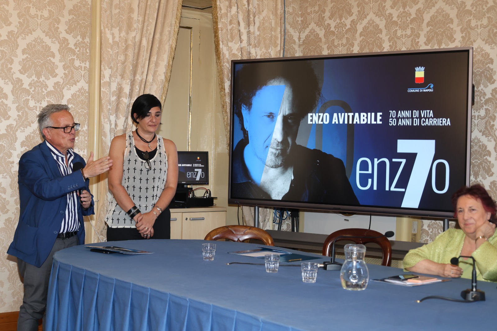 ENZO70 - Evento conclusivo delle celebrazioni istituzionali per i 70 anni di vita e i 50 anni di carriera di Enzo Avitabile