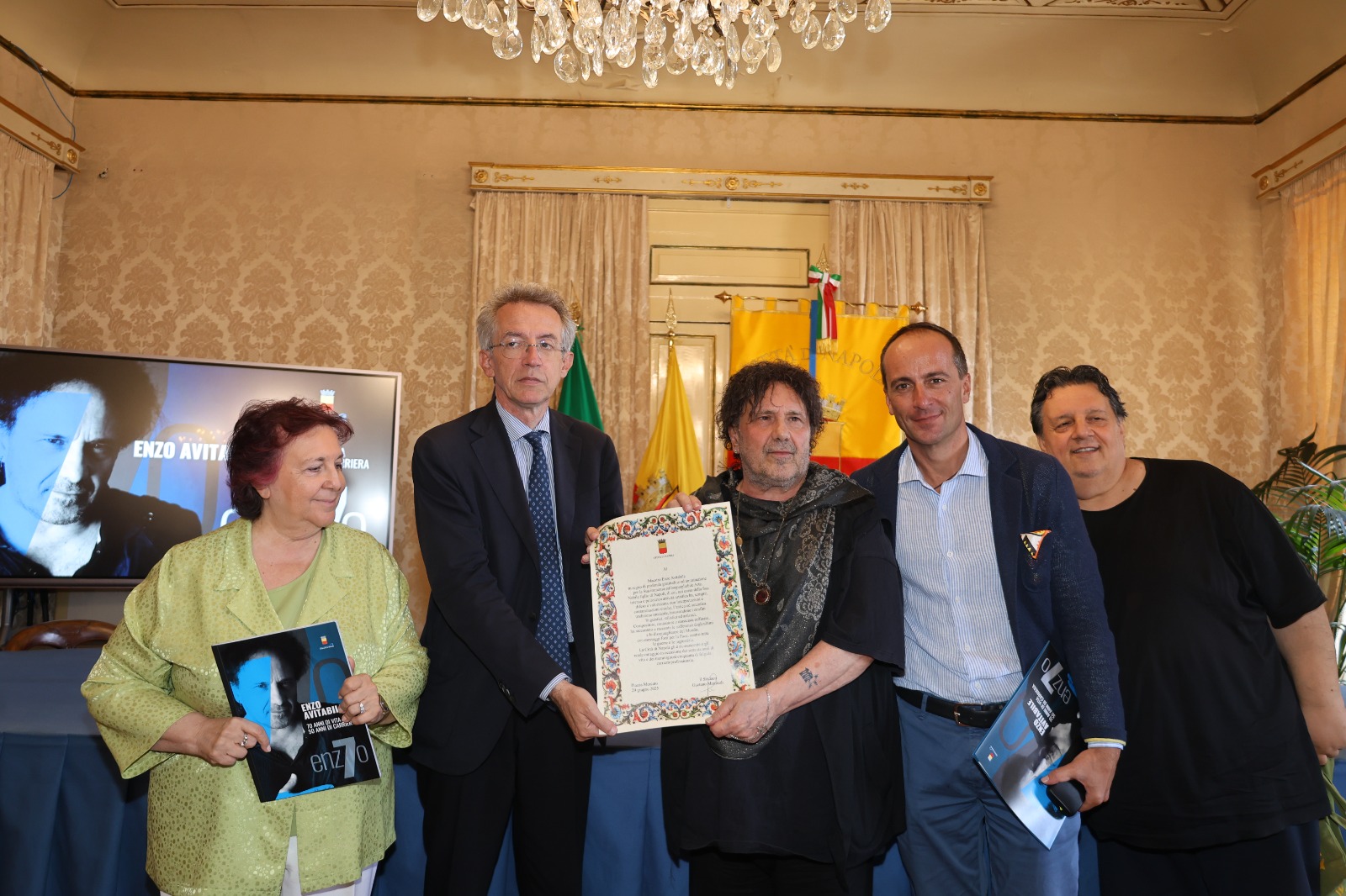 ENZO70 - Evento conclusivo delle celebrazioni istituzionali per i 70 anni di vita e i 50 anni di carriera di Enzo Avitabile