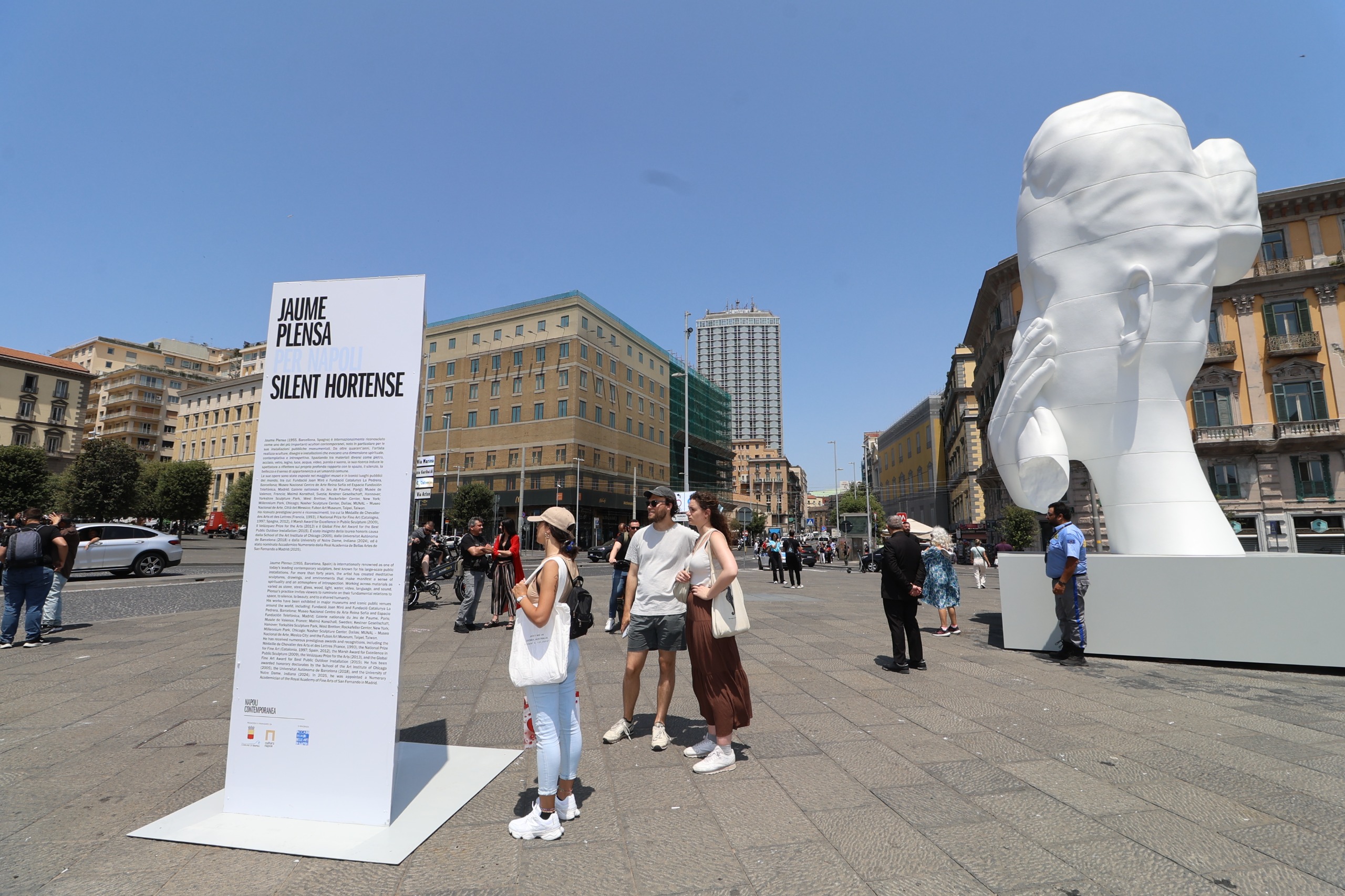 L'inaugurazione dell'opera