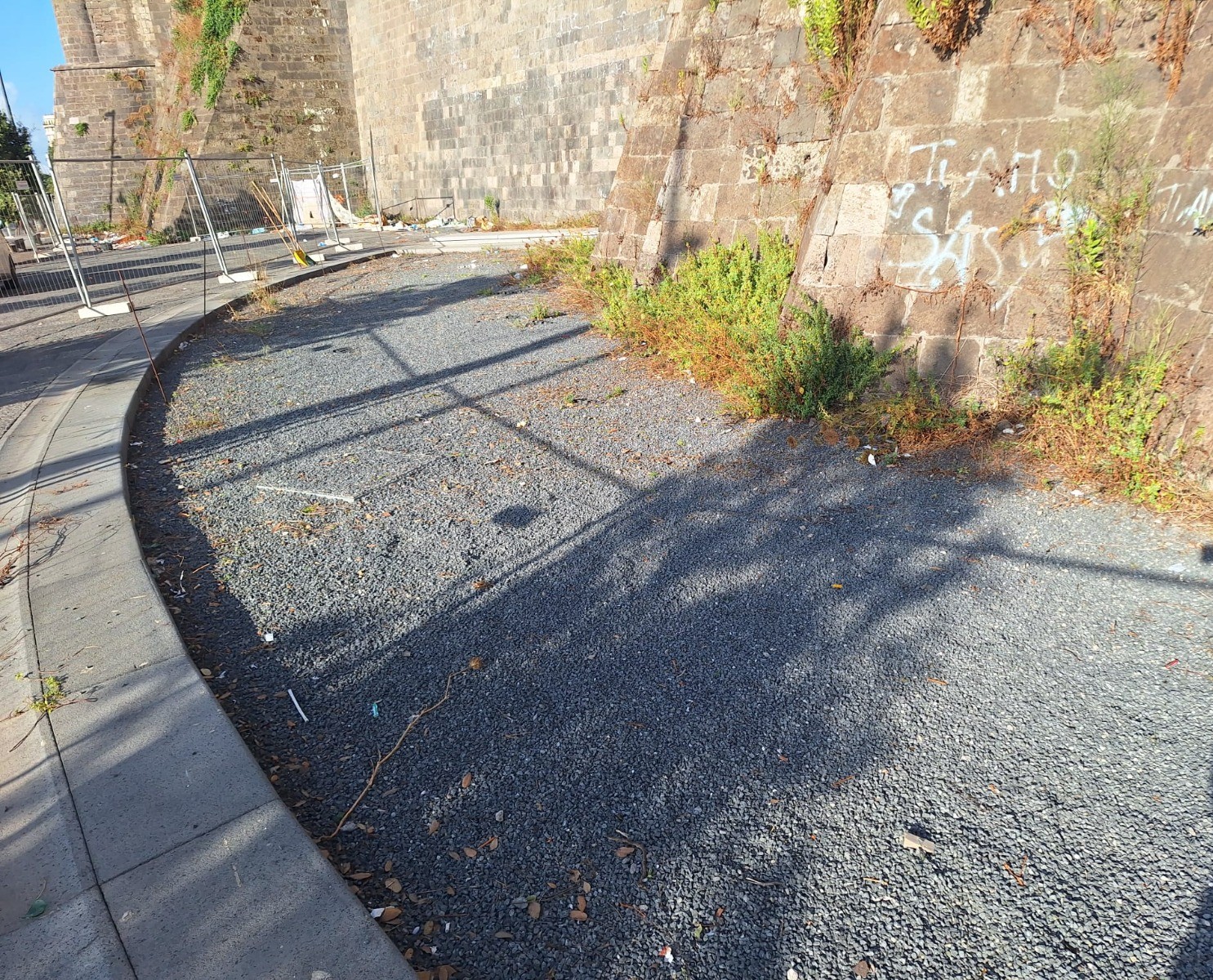 Ripulite le mura perimetrali del Maschio Angioino: raccolte oltre 5 tonnellate di rifiuti