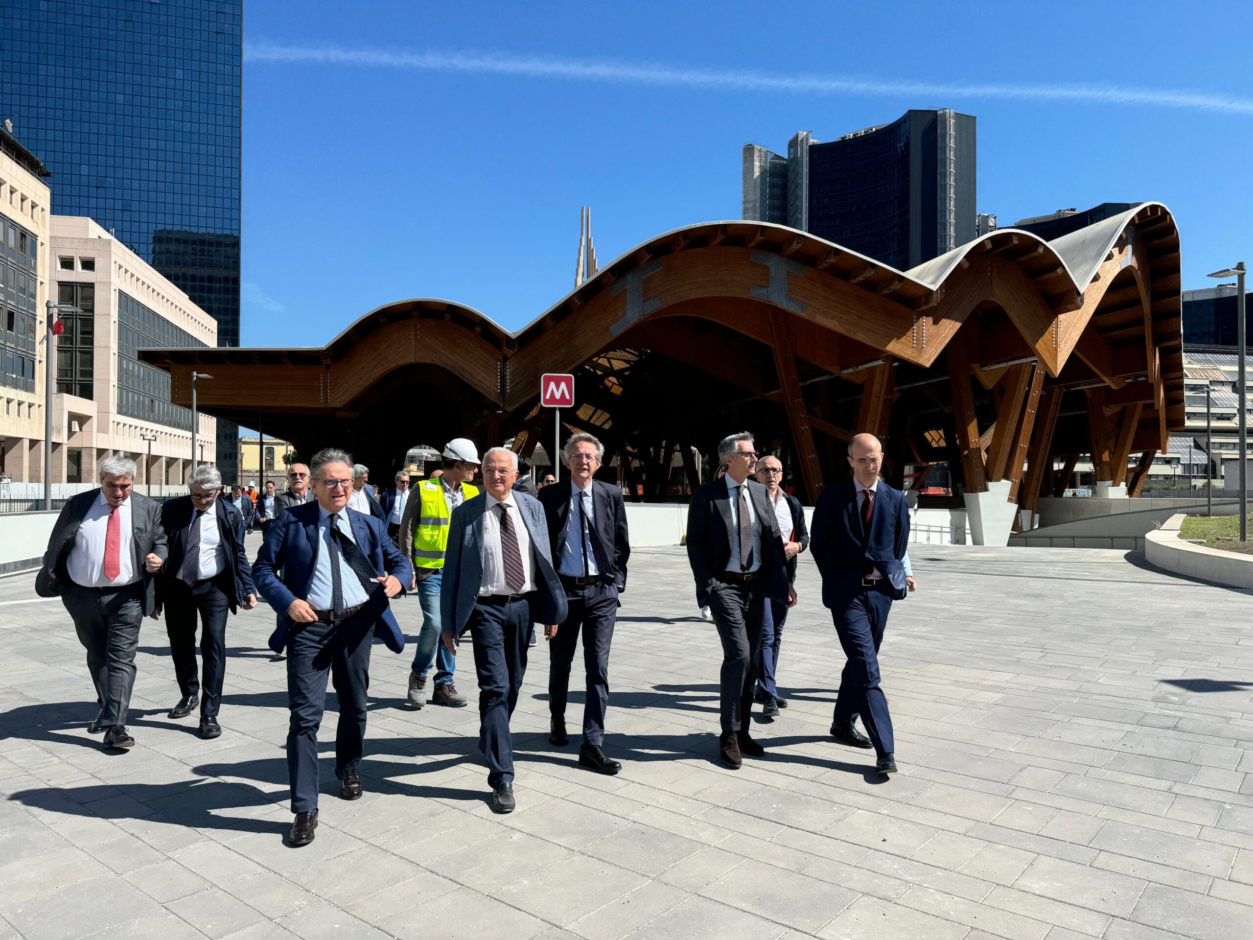 Completati le opere strutturali e gli impianti della stazione metro Centro Direzionale