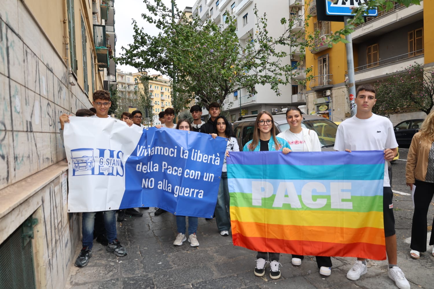 Il Sindaco di Napoli alla cerimonia di commemorazione per Giancarlo Siani