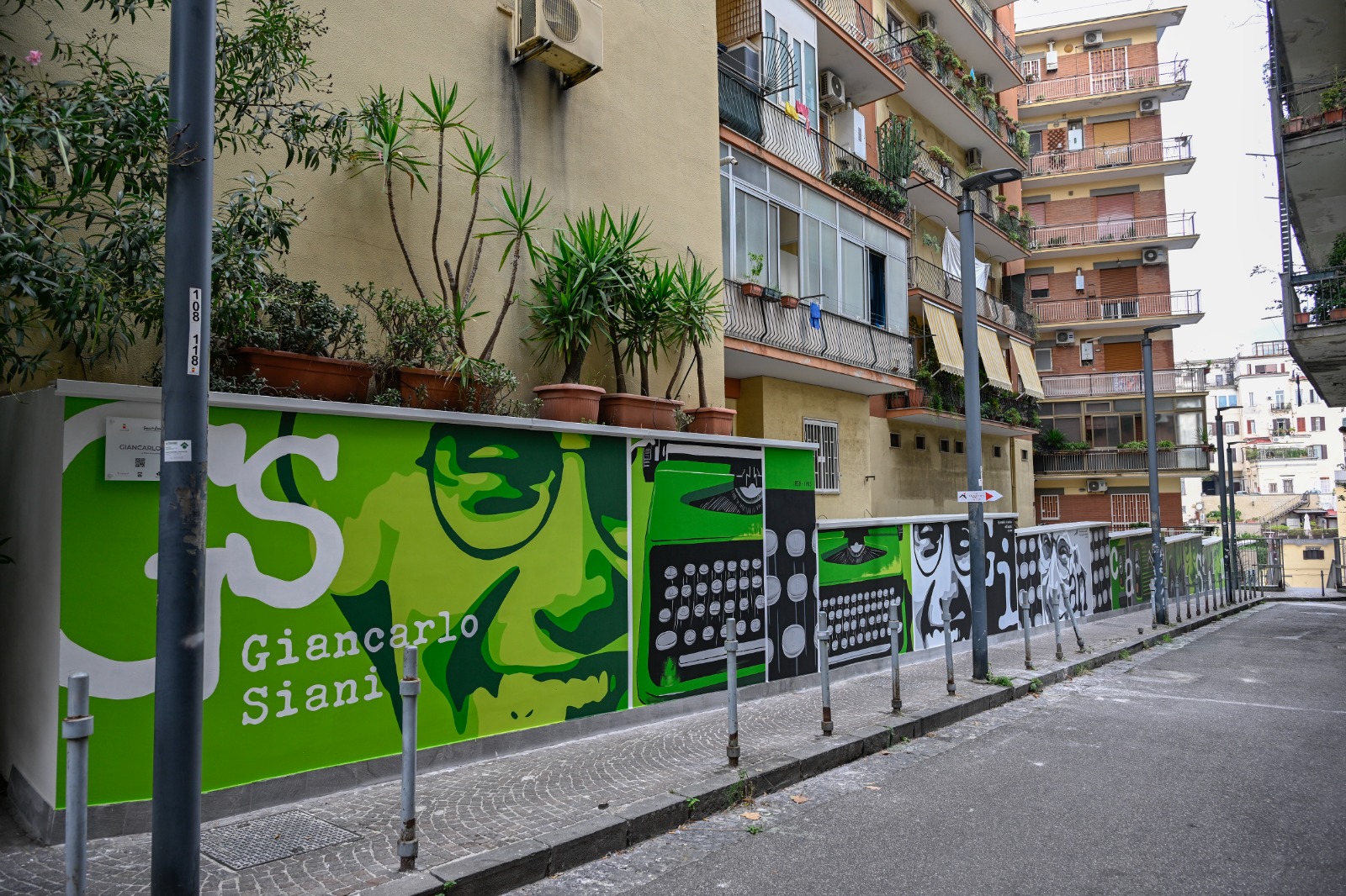 Il Sindaco di Napoli alla cerimonia di commemorazione per Giancarlo Siani