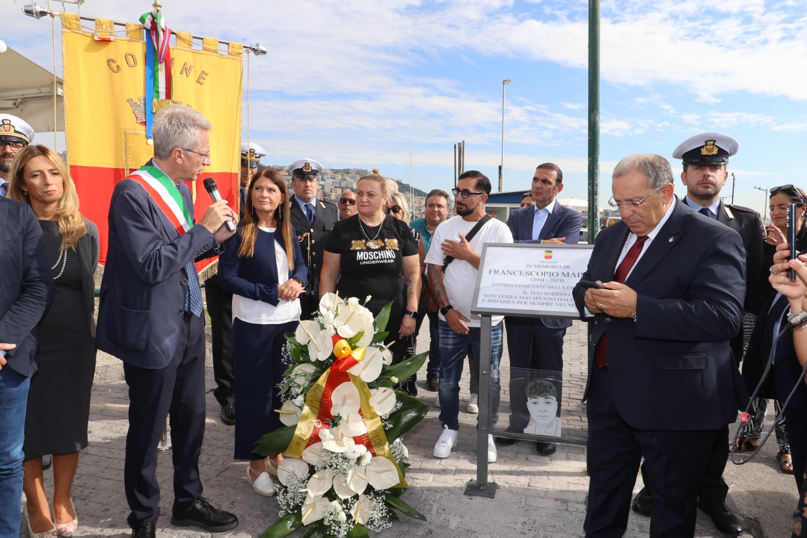 Svelata targa in memoria di Francescopio Maimone