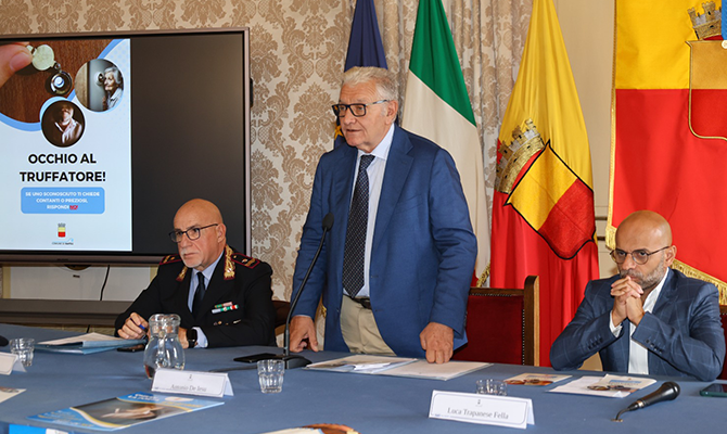 Presentata la campagna "Occhio al truffatore!"