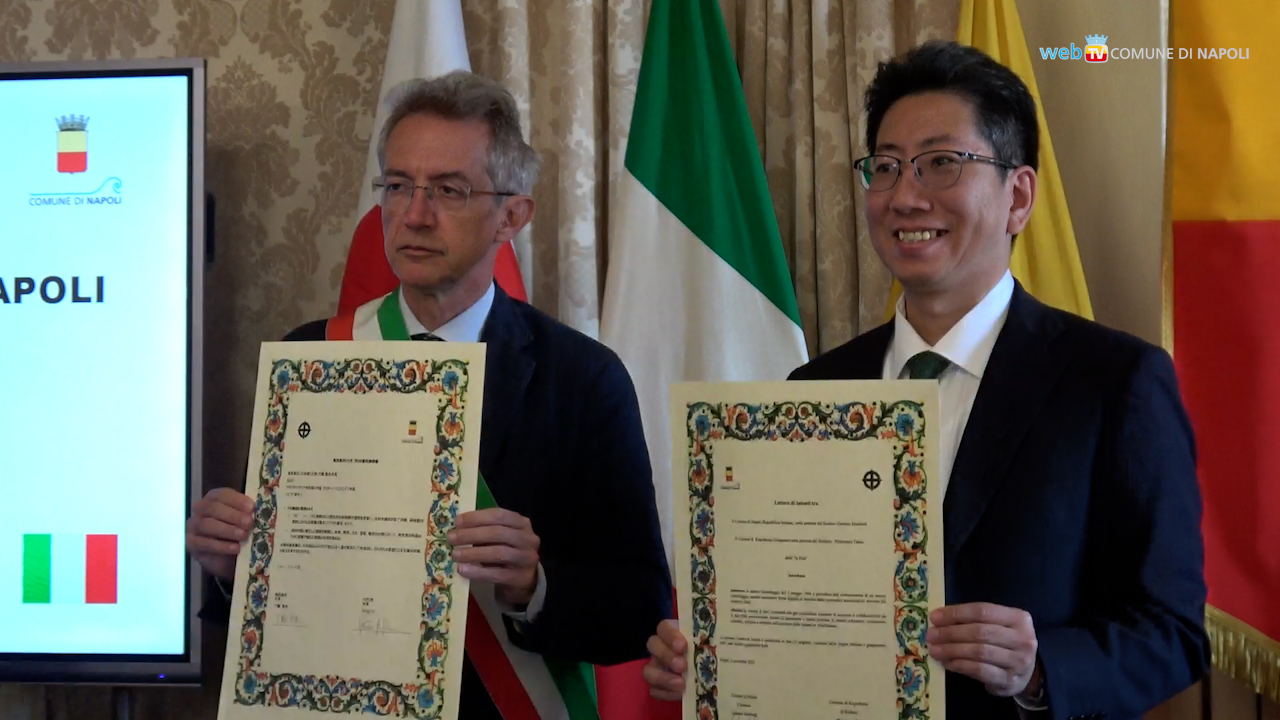 Napoli e Kagoshima sempre più vicine, si rinnova il gemellaggio